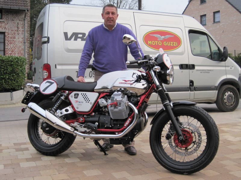 dworp Moto Guzzi V7 Racer Jean-Luc