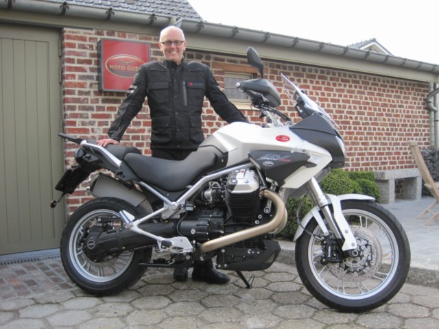 St Martens Latem Yves Moto Guzzi Stelvio 1200 8V