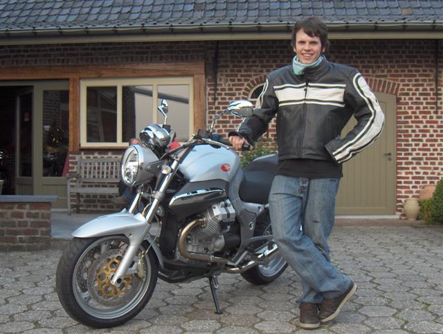 Wetteren Yannick Moto Guzzi Breva 850