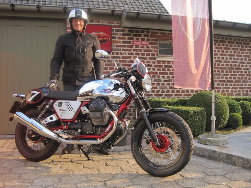 Lede Lievens Moto Guzzi V7 Racer