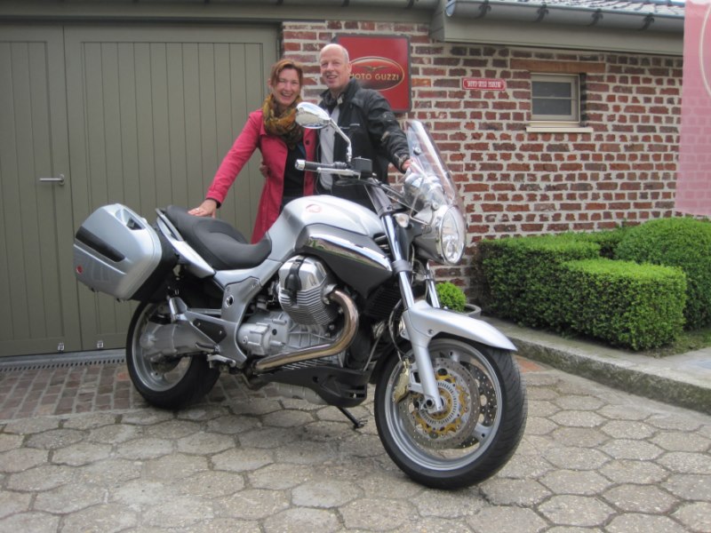 Moto Guzzi Breva 1200 Riet en Jan uit Holsbeek