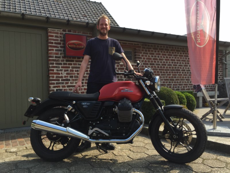 Erondegem Tristans Moto Guzzi V7 Stone