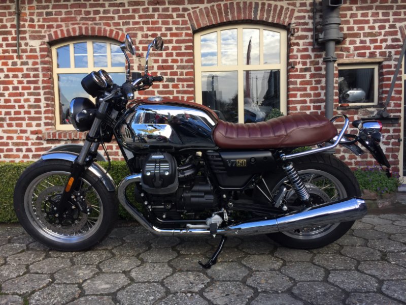 Vlaams Brabant Dominieks Moto Guzzi V75 Anniversary