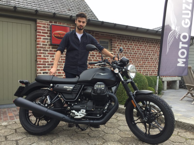 Zemst Nicholas Moto Guzzi V7 Stone