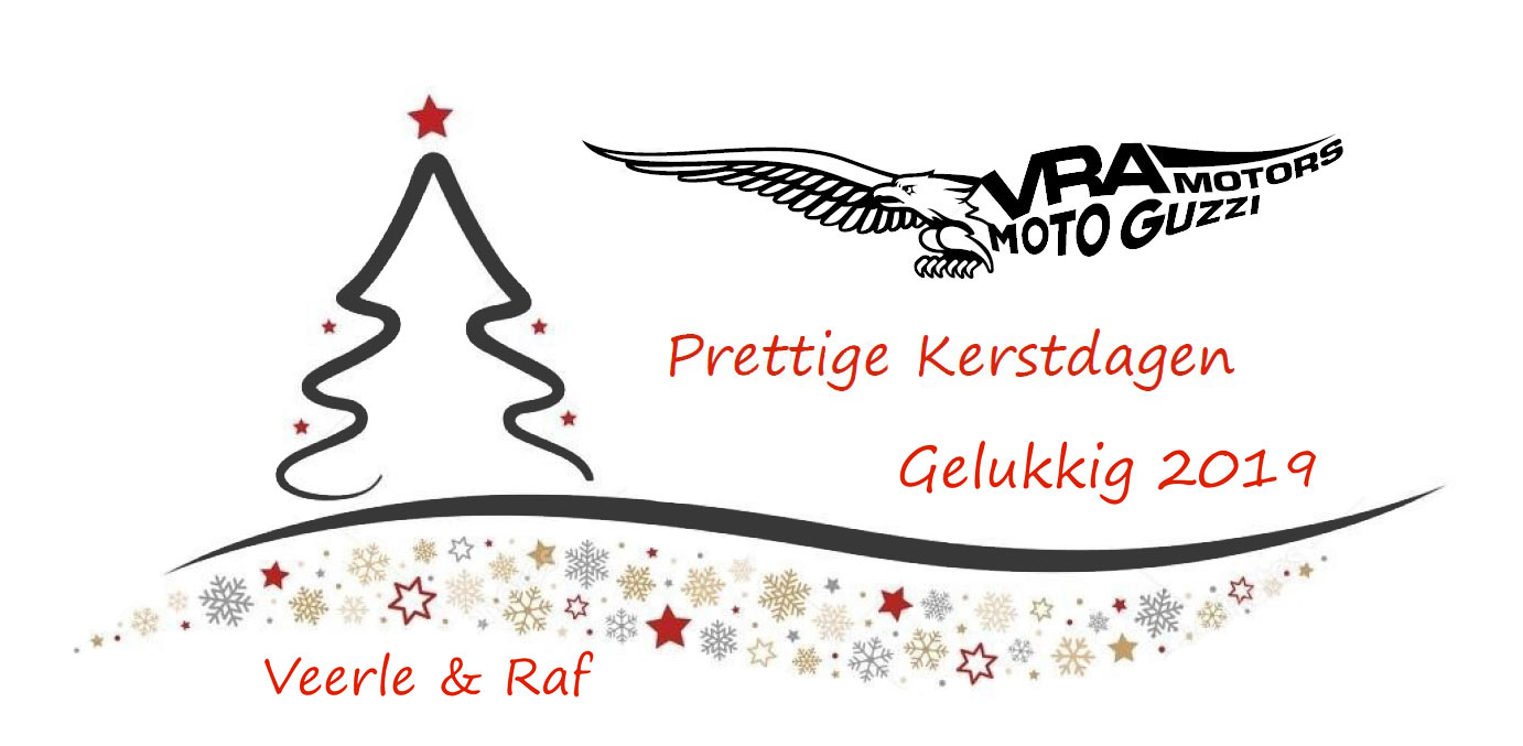 Vramotors Prettige Kerstdagen Gelukkig 2019 Veerle en Raf